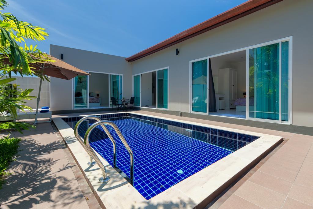 Private New Pool Villa Near Laguna Пляж Банг Тао Экстерьер фото