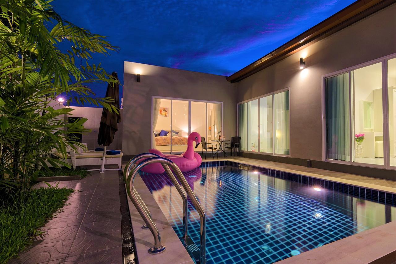 Private New Pool Villa Near Laguna Пляж Банг Тао Экстерьер фото