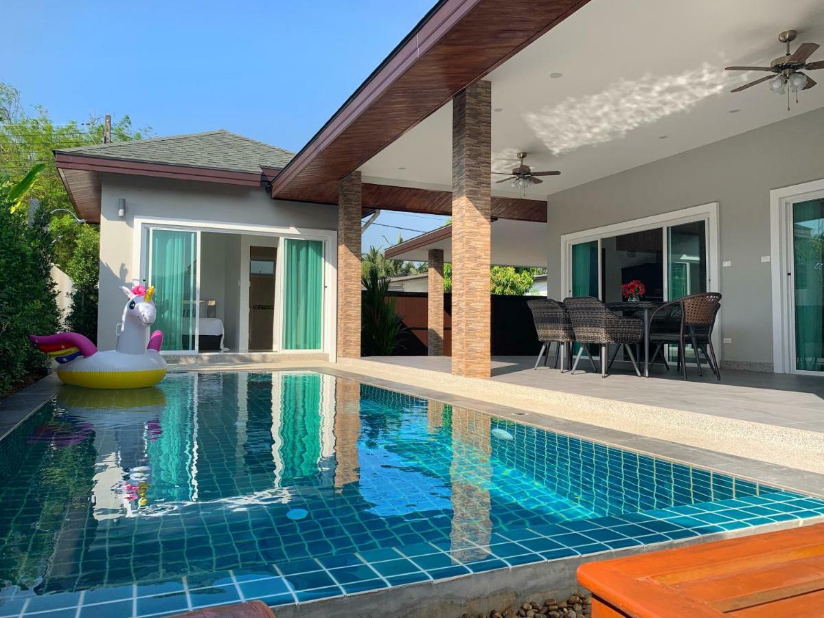 Private New Pool Villa Near Laguna Пляж Банг Тао Экстерьер фото