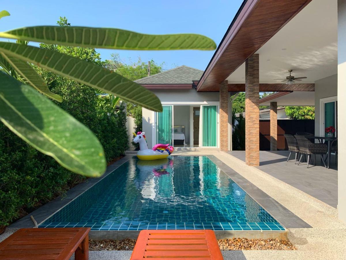 Private New Pool Villa Near Laguna Пляж Банг Тао Экстерьер фото